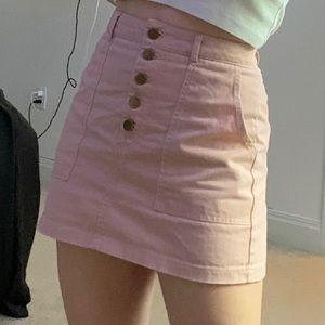 Forever 21 pink mini skirt